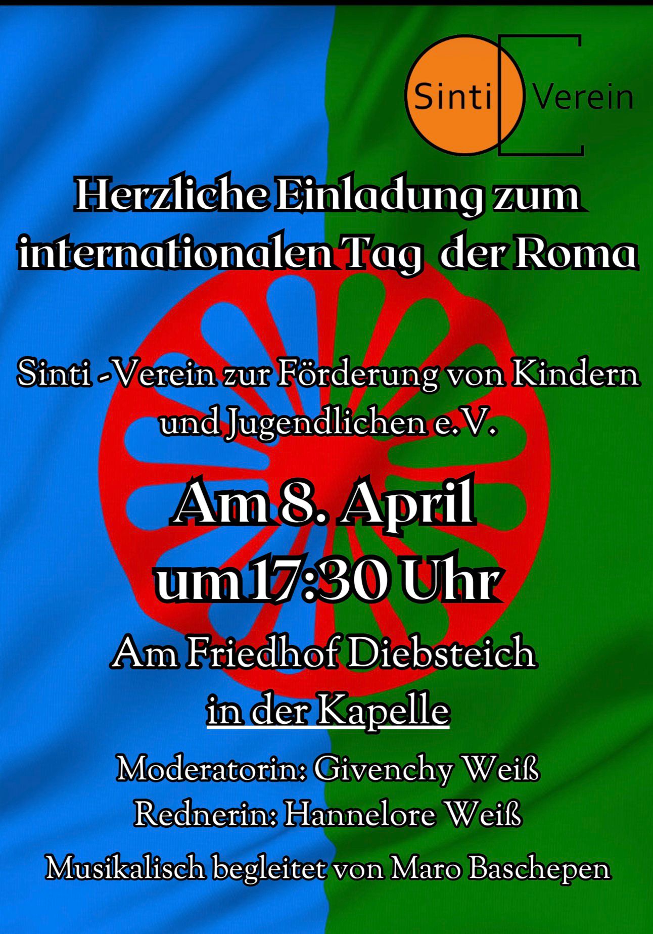 Einladung zum Internationalen Tag der Roma